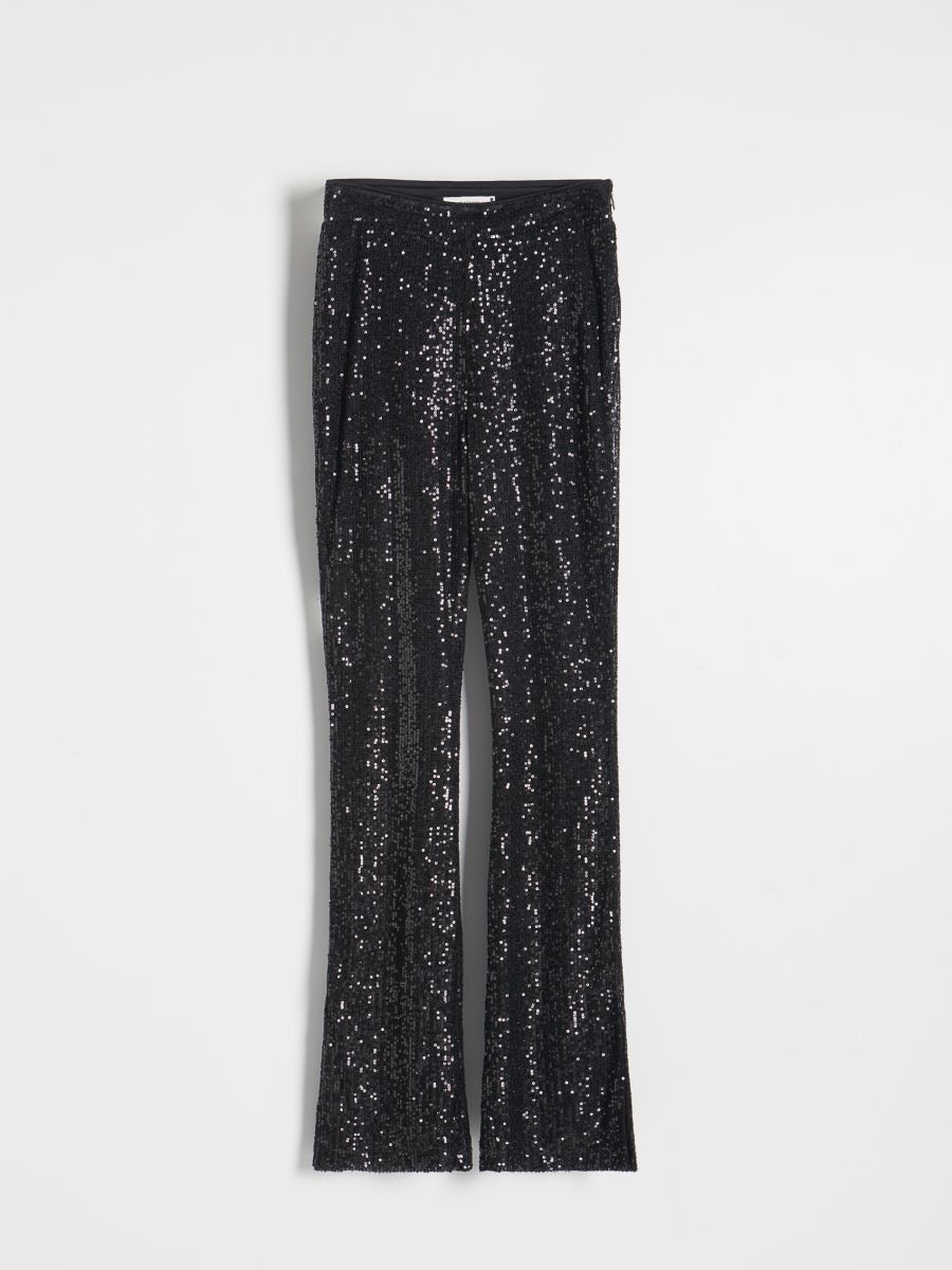 Sequin trousers - black - RESERVED - 3