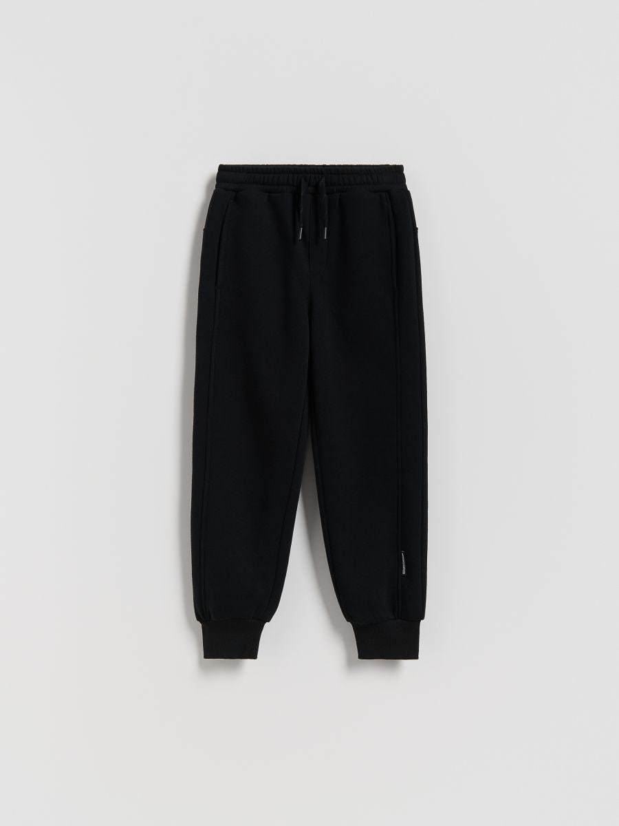 Jersey joggers - black - RESERVED