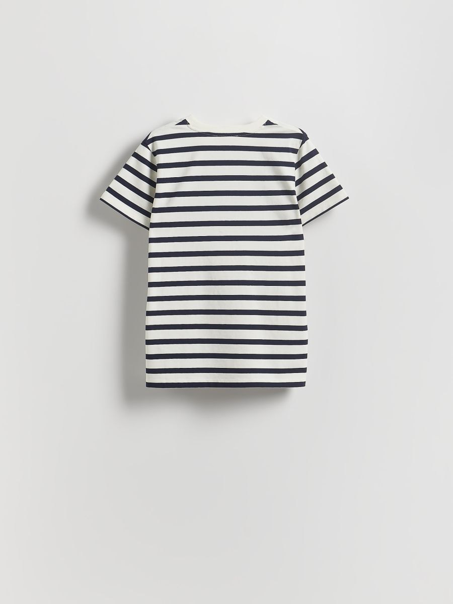 Regular fit stripe T-shirt - multicolor - RESERVED - 7