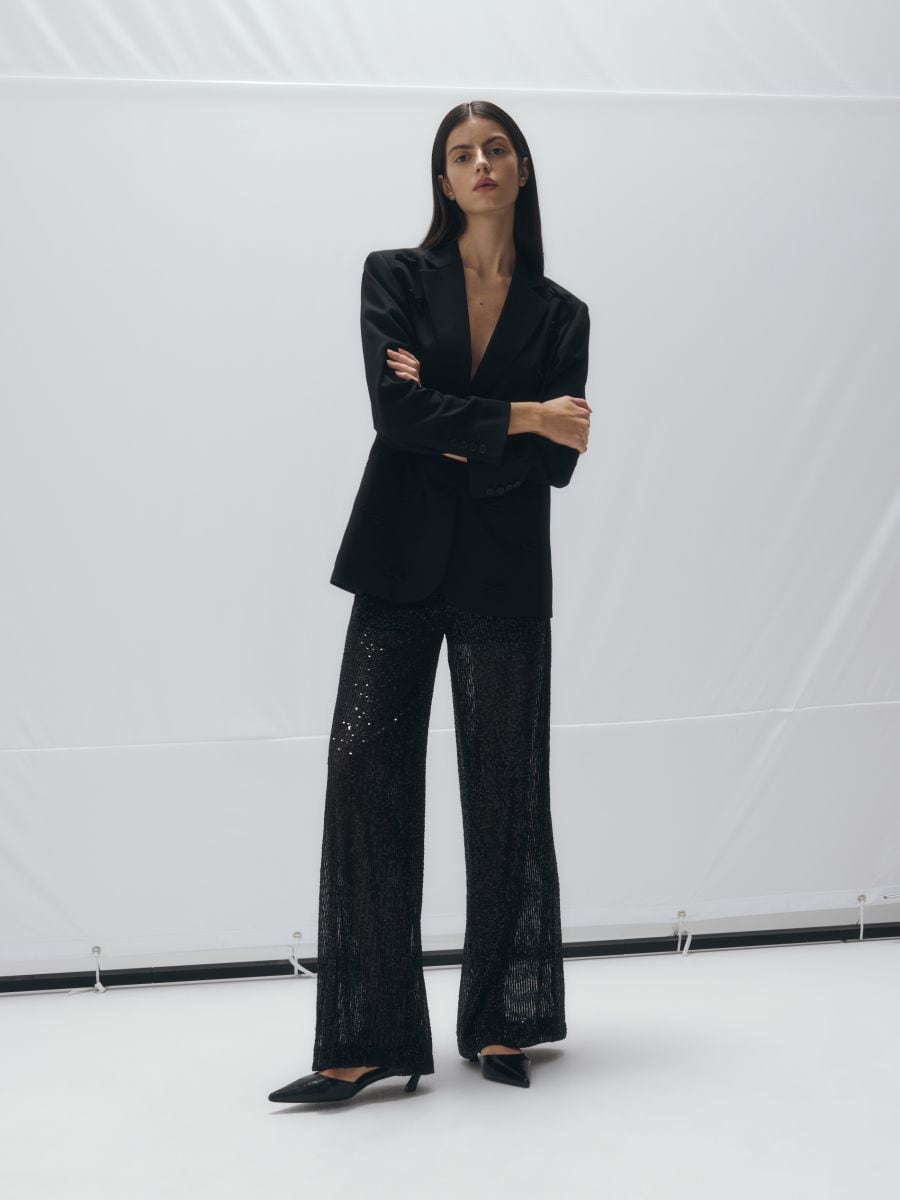 LADIES` BLAZER - crno - RESERVED - 2
