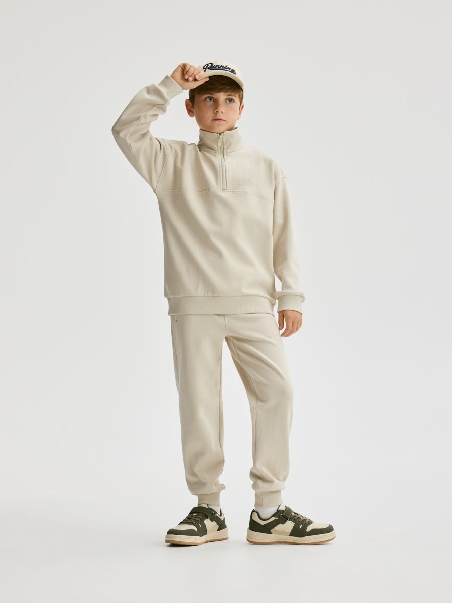 Cotton rich set - beige - RESERVED