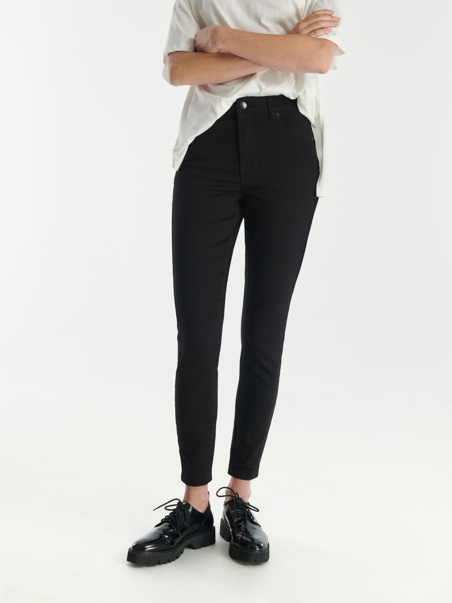 Slim push up jeans - black - RESERVED - 5
