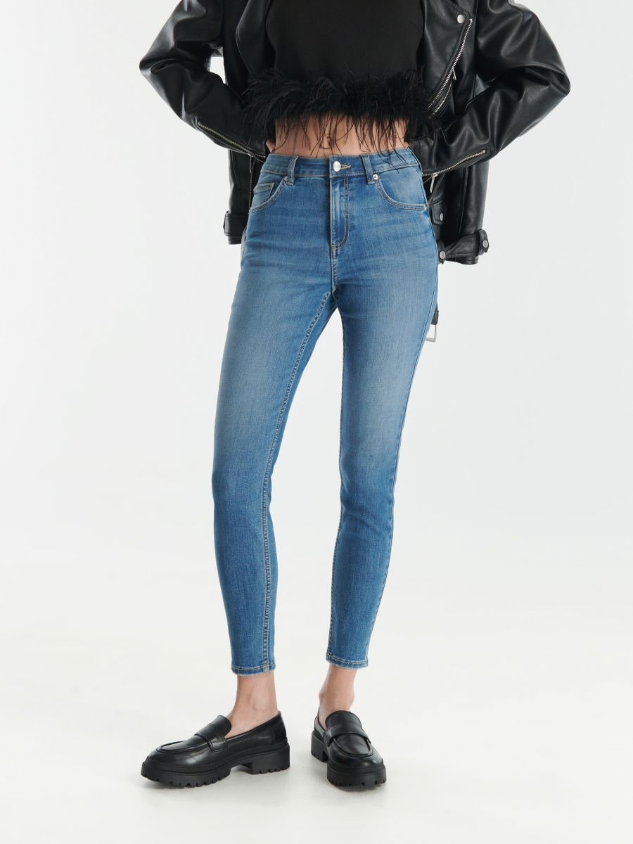 Slim push up jeans - blue jeans - RESERVED - 2