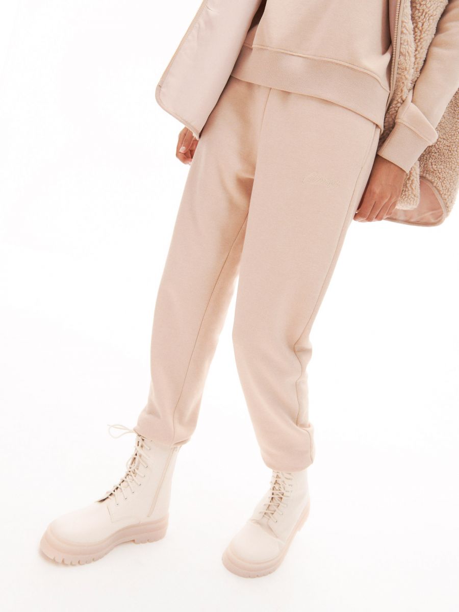 Sweatpants - beige - RESERVED - 3