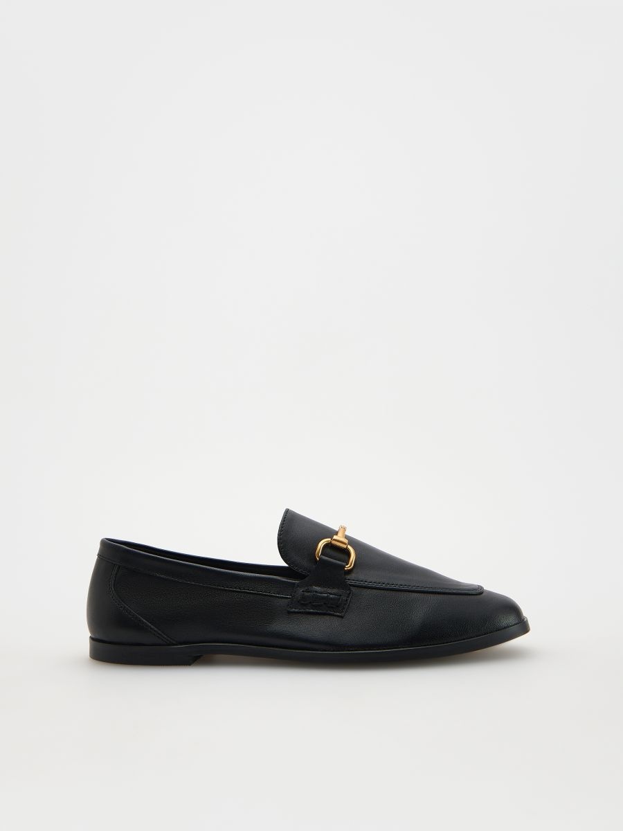Leather loafers - black - RESERVED