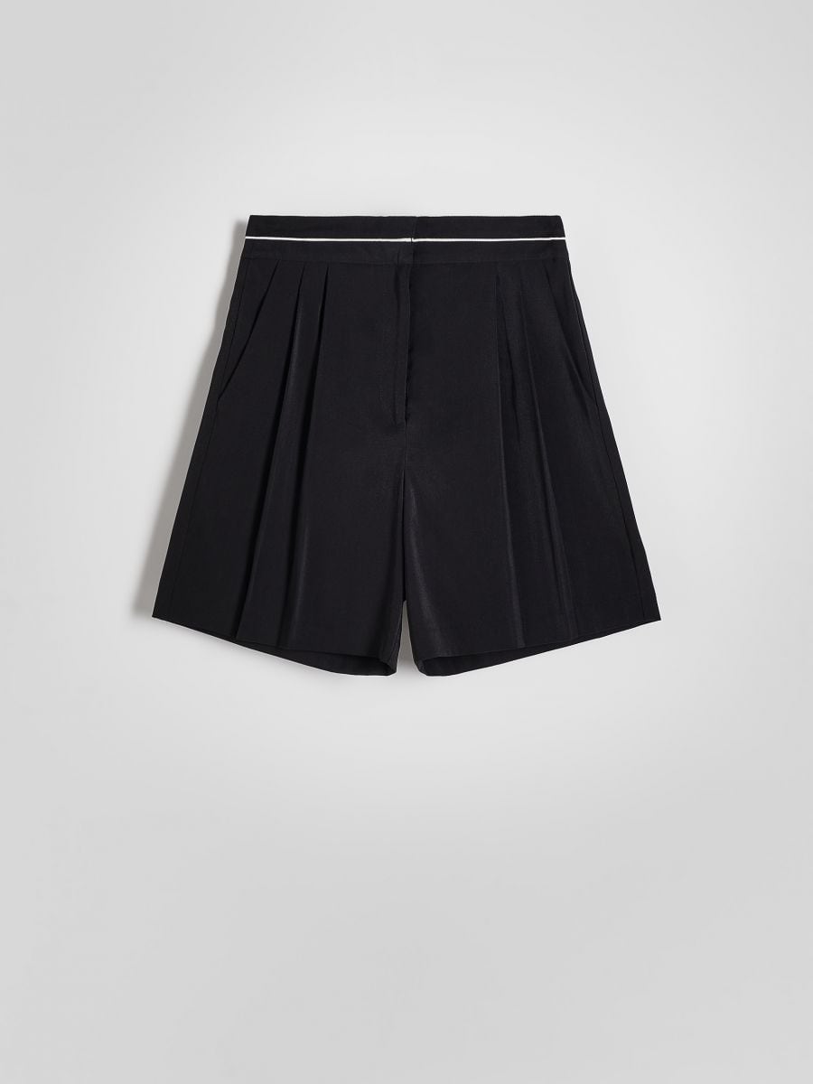 Pleated shorts - black - RESERVED - 5