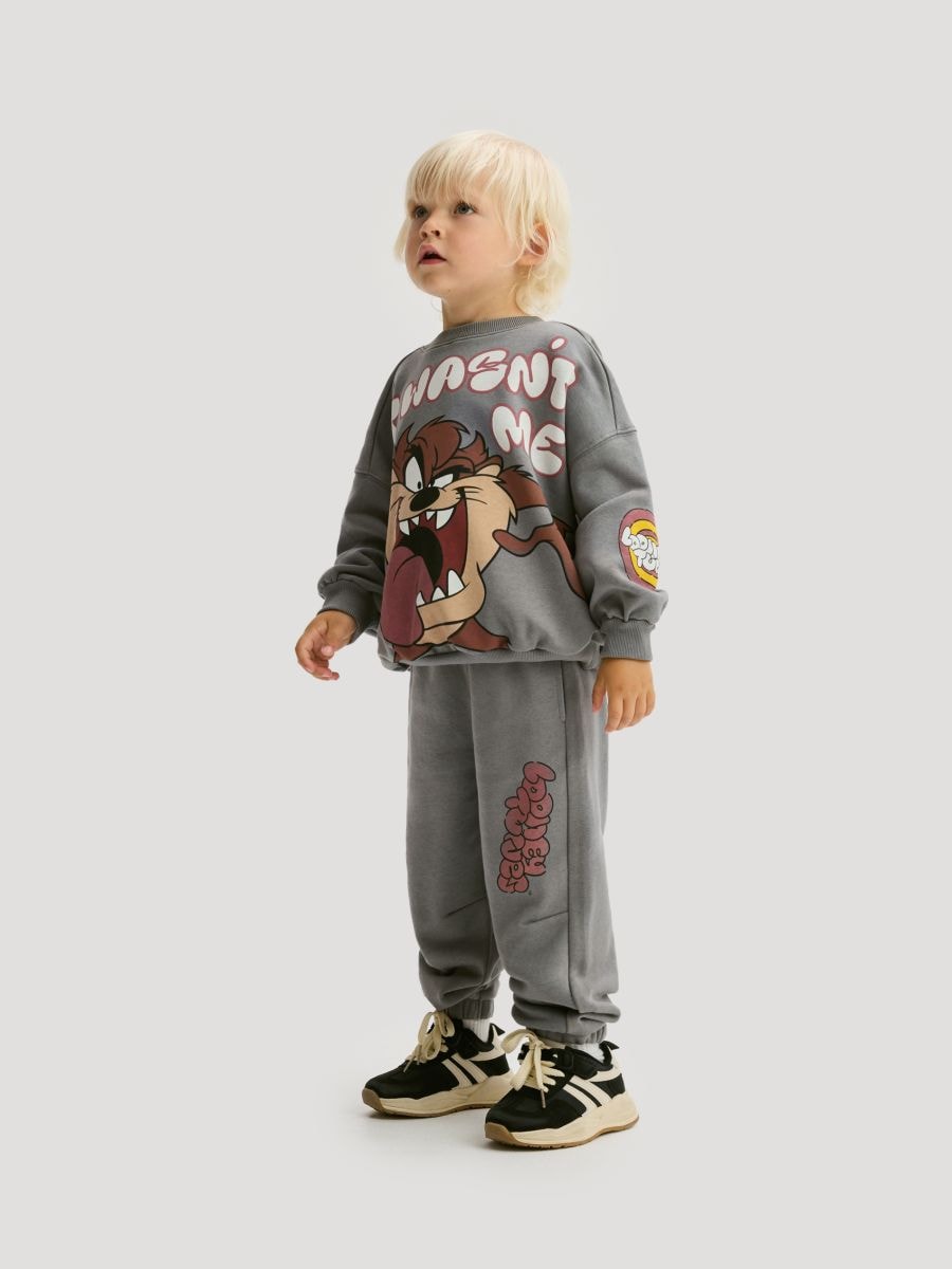 Looney Tunes cotton set - dark grey - RESERVED
