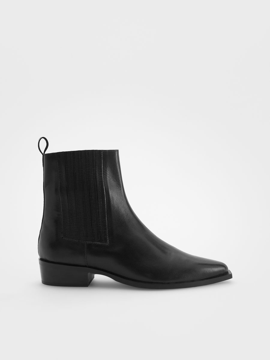LADIES` ANKLE BOOTS - schwarz - RESERVED