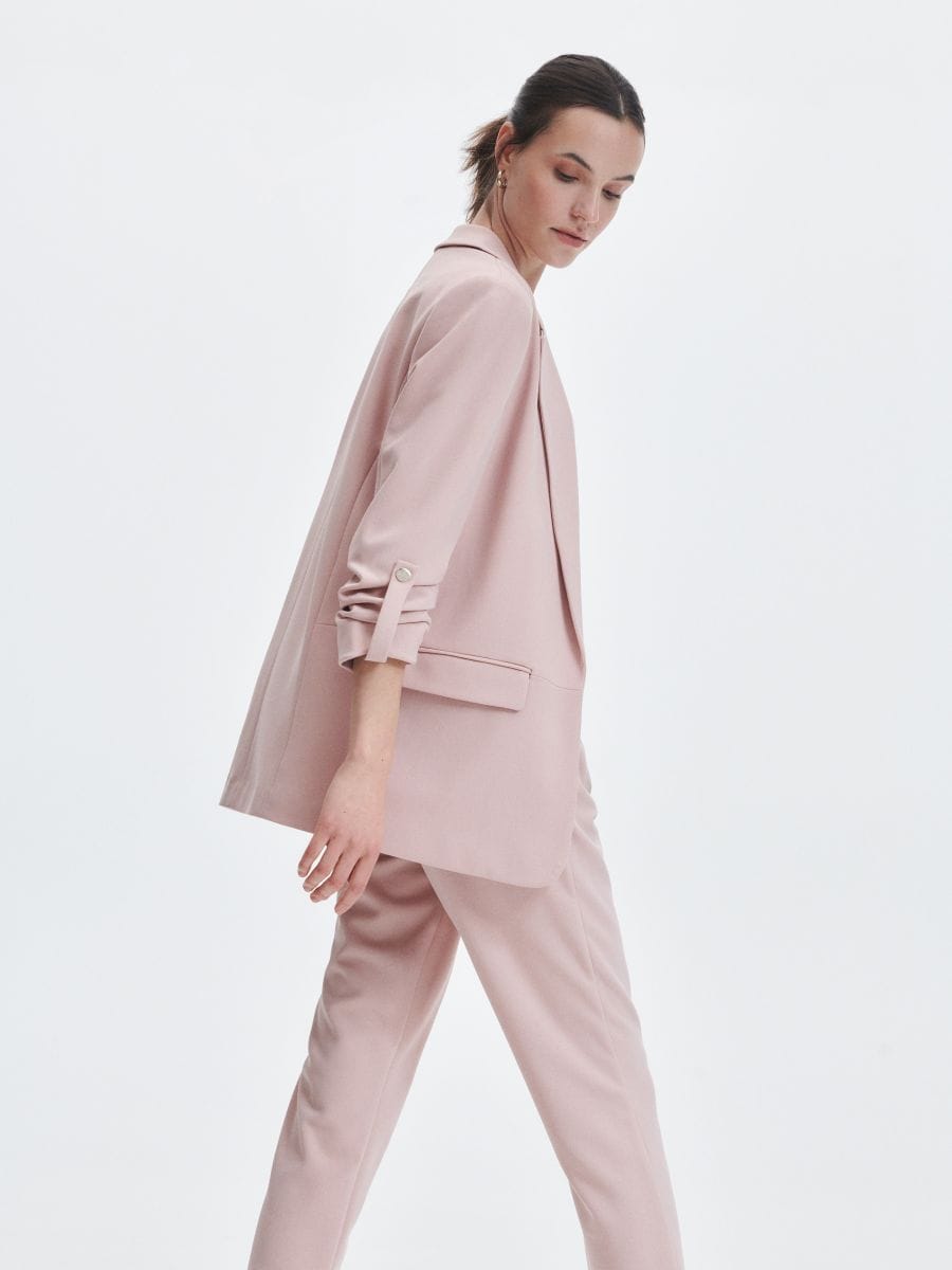 Plain blazer - pastel pink - RESERVED - 3