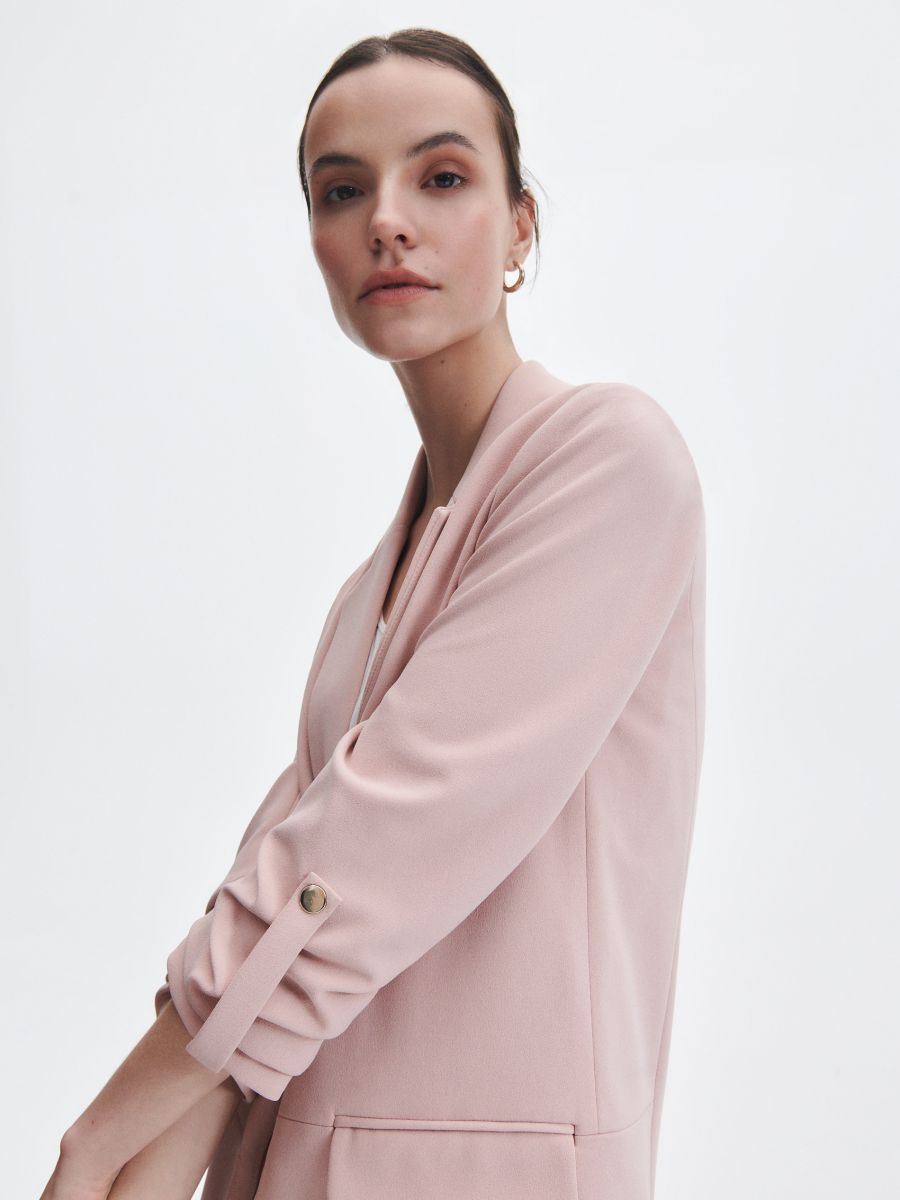 Plain blazer - pastel pink - RESERVED - 2