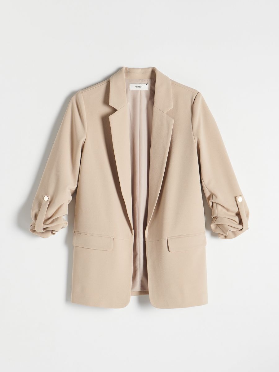 Plain blazer - beige - RESERVED - 6