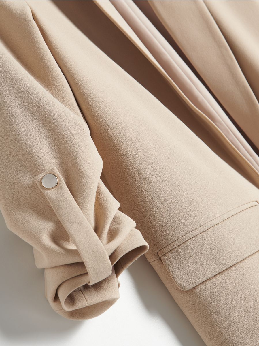 Plain blazer - beige - RESERVED - 7