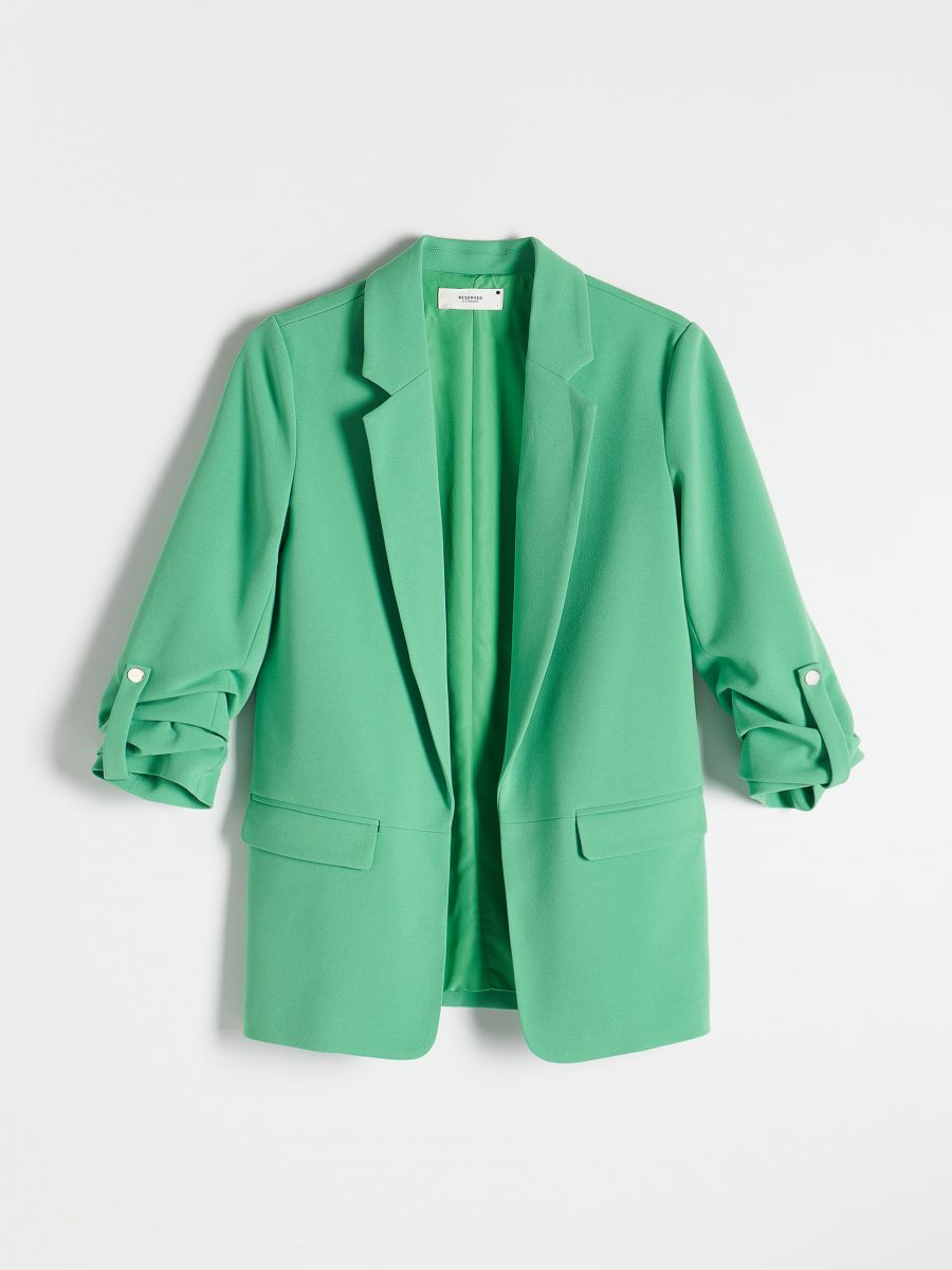 Plain blazer - green - RESERVED - 6