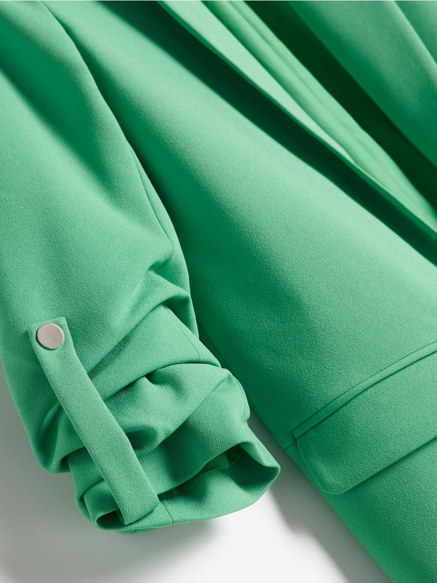 Plain blazer - green - RESERVED - 7