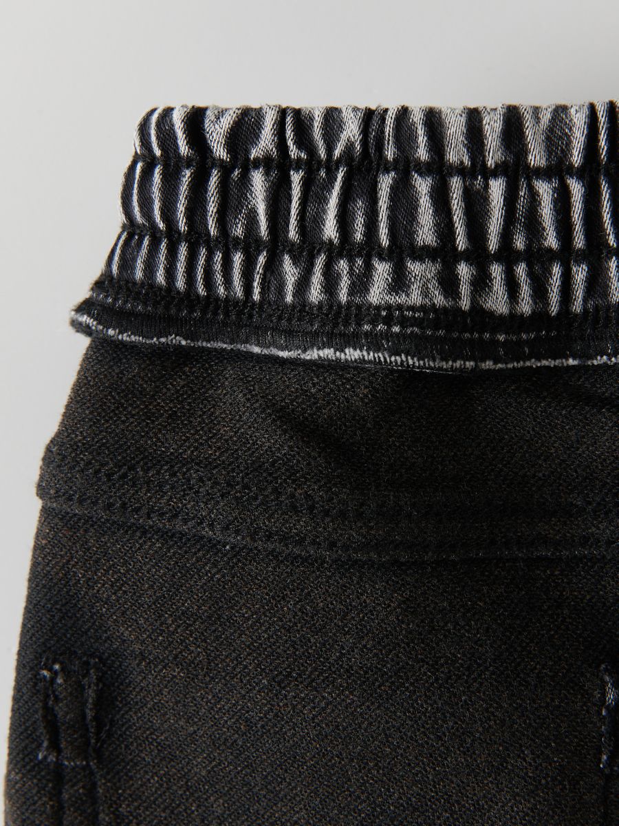 Elastic jogger jeans - light grey - RESERVED - 5
