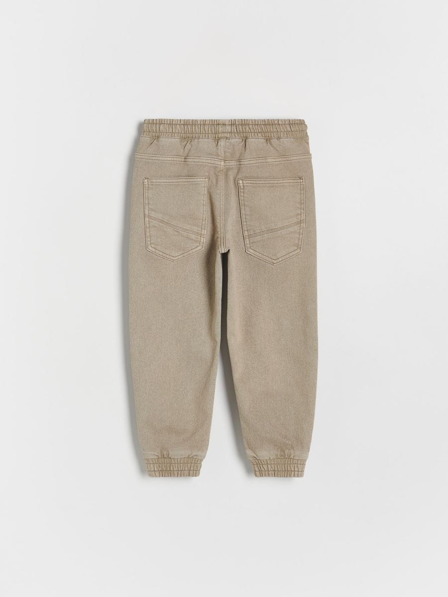 Jeans jogger elasticizzati - beige - RESERVED - 2