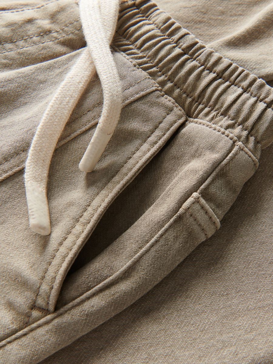 Jeans jogger elasticizzati - beige - RESERVED - 3