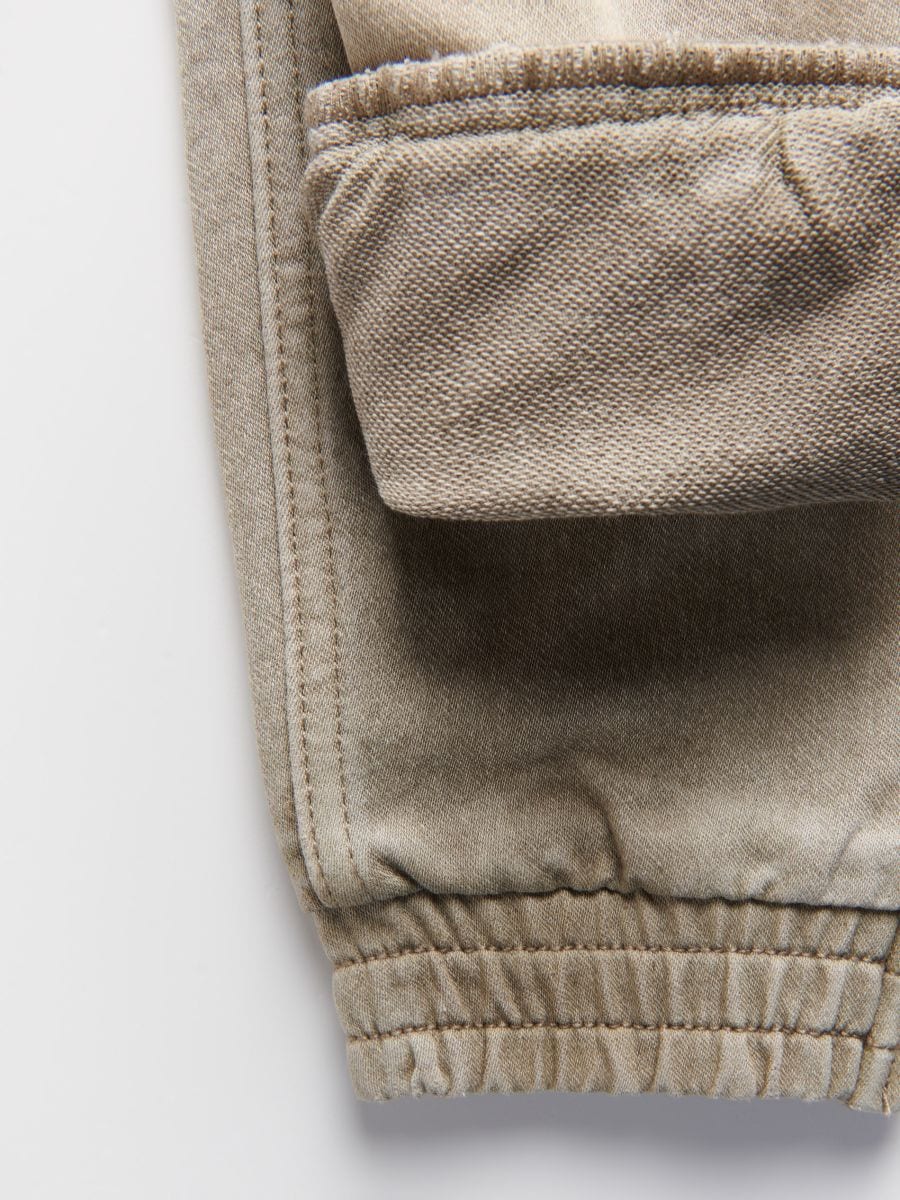 Jeans jogger elasticizzati - beige - RESERVED - 4