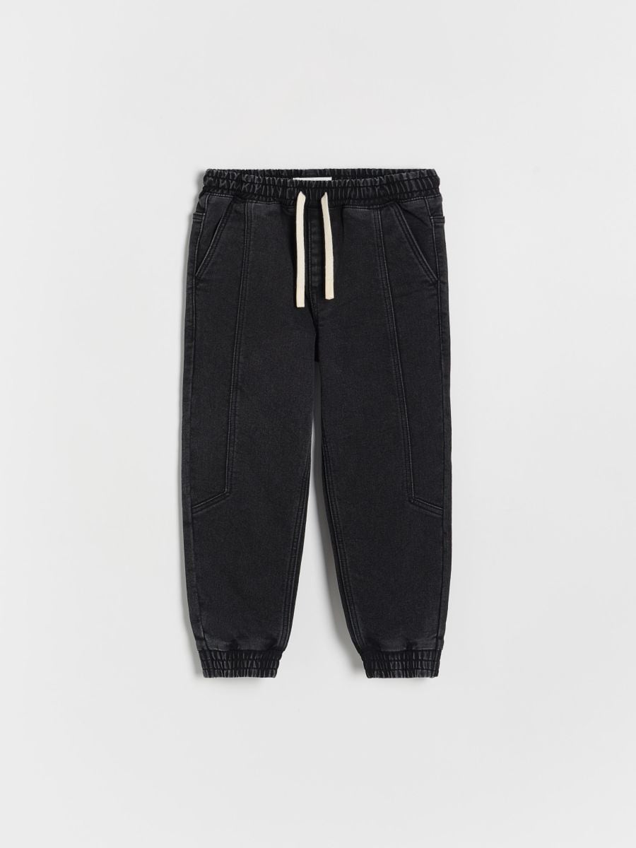 BOYS` JEANS TROUSERS - crno - RESERVED