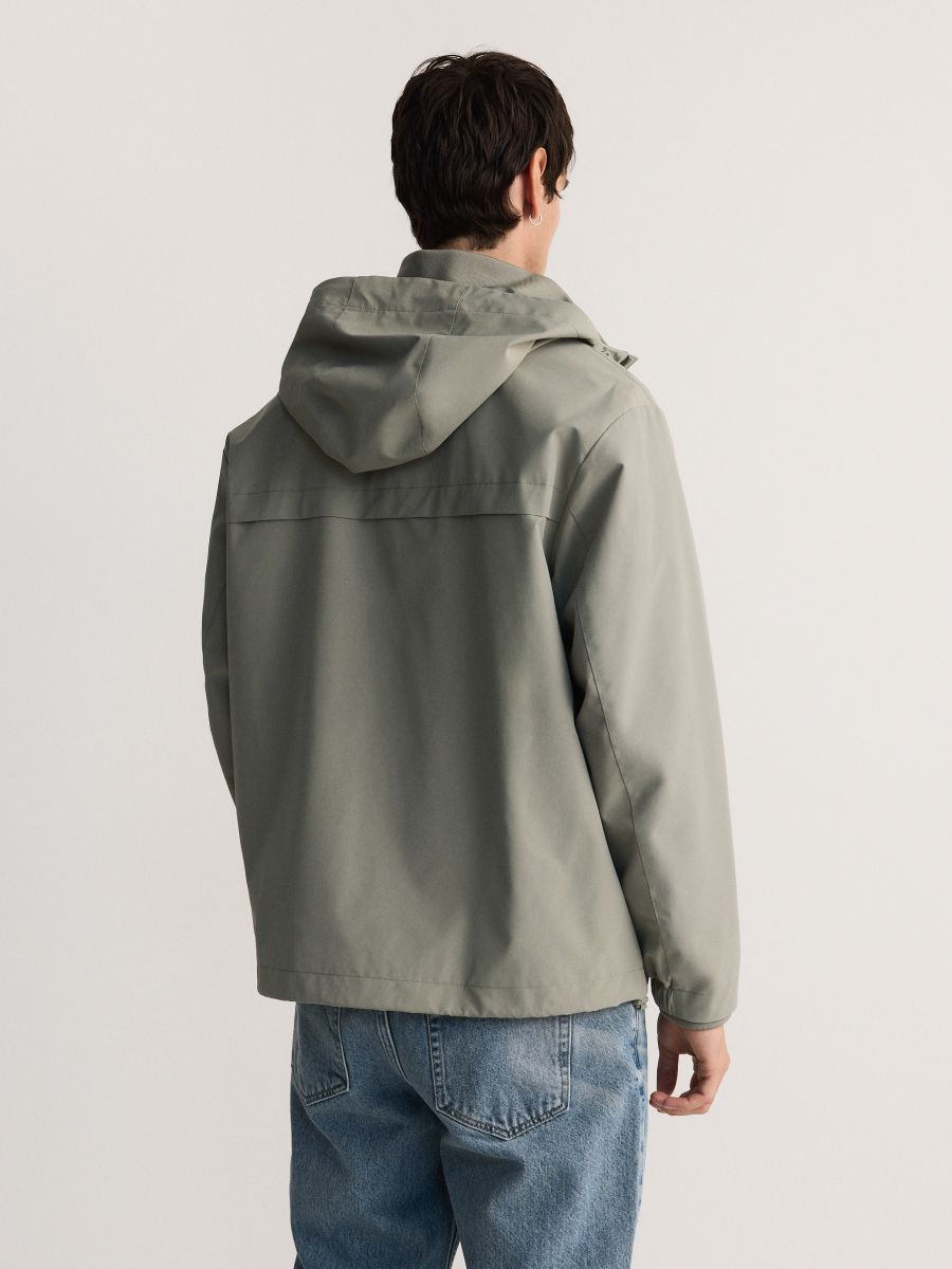 Hooded anorak best sale