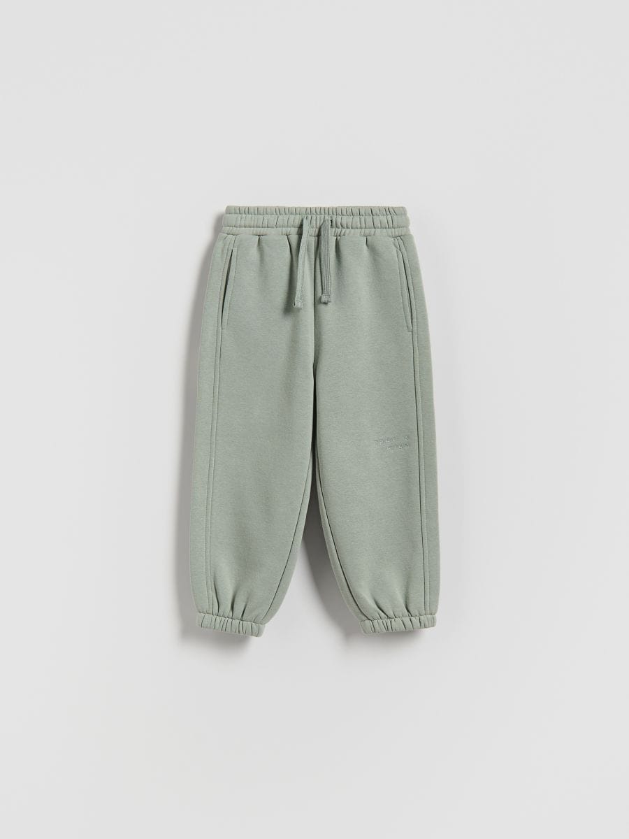 BABIES` TROUSERS - lichtgroen - RESERVED