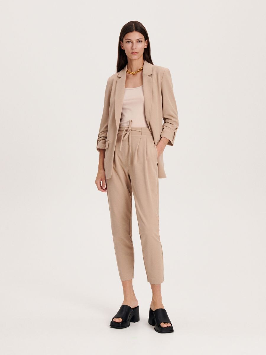 Plain blazer - beige - RESERVED - 2