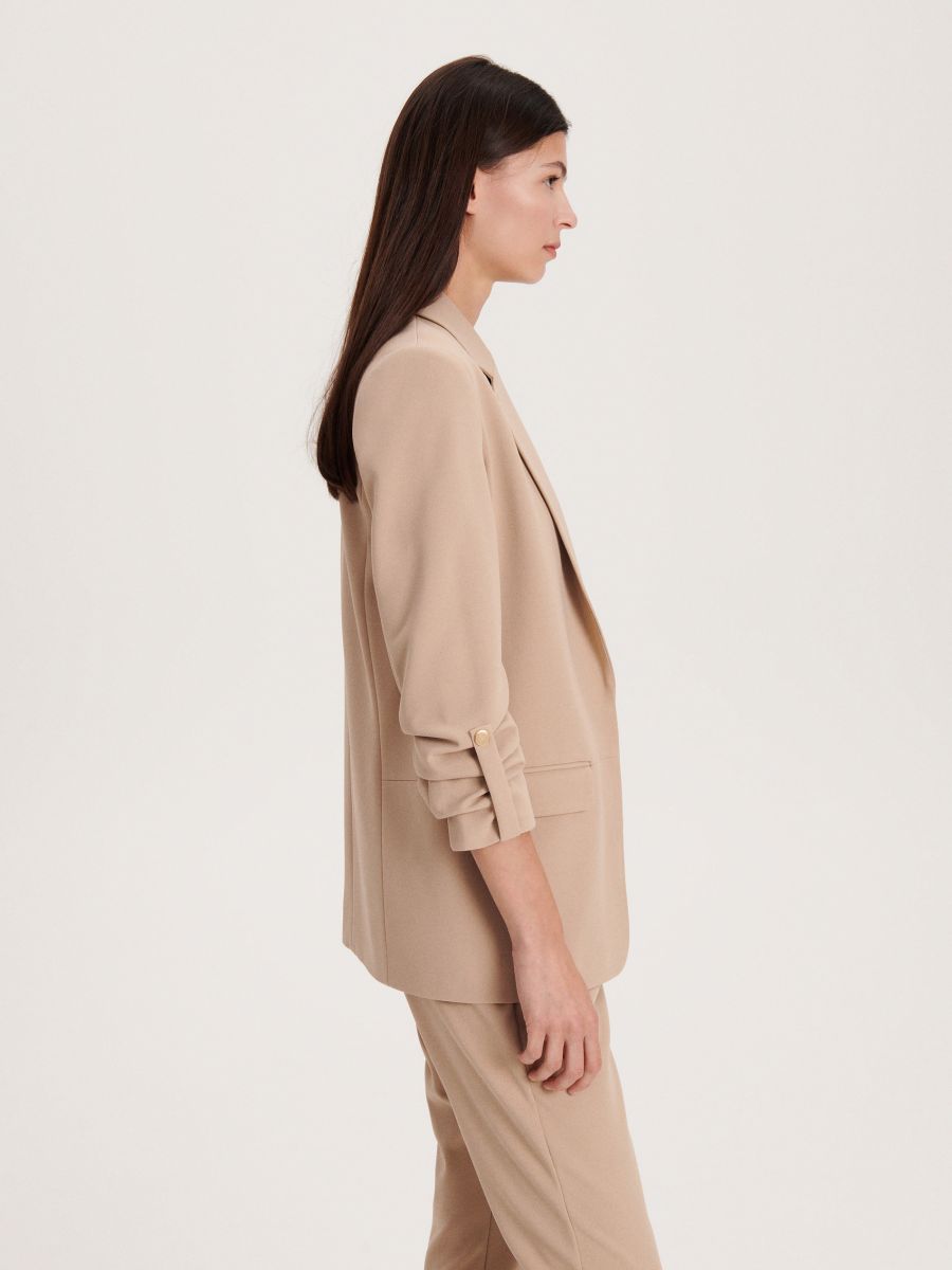 Plain blazer - beige - RESERVED - 3