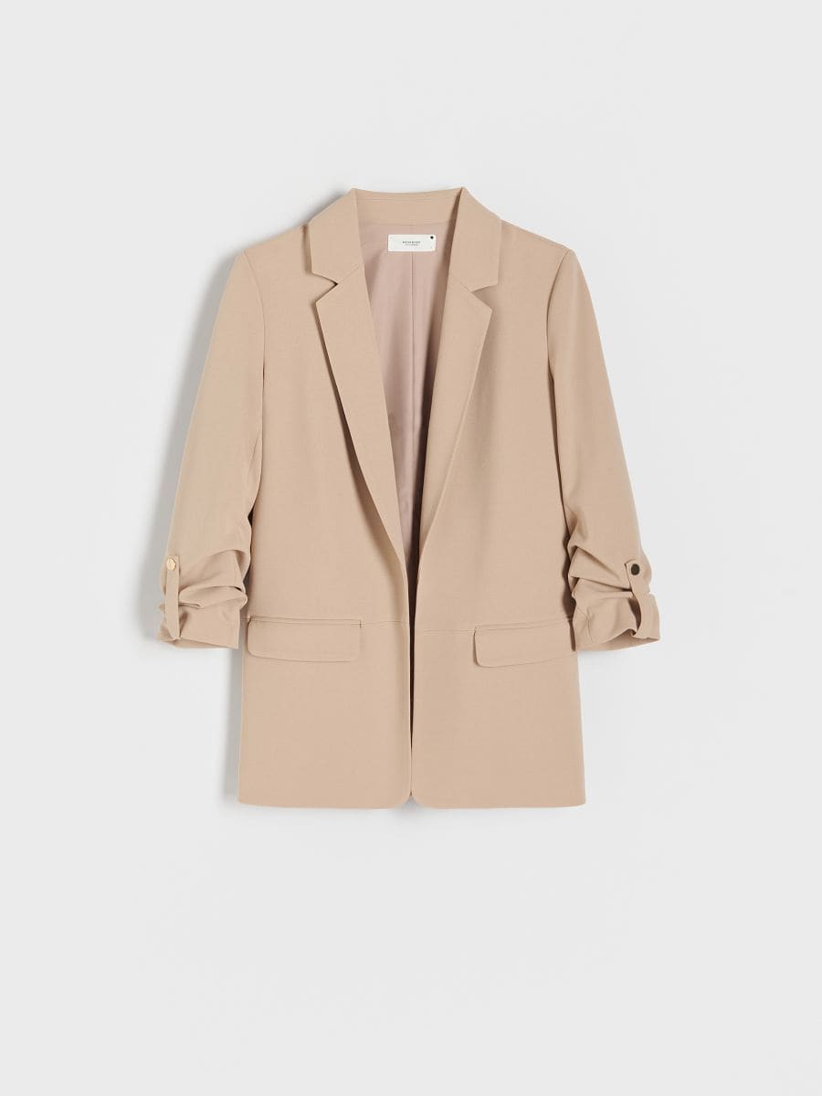 Plain blazer - beige - RESERVED - 3