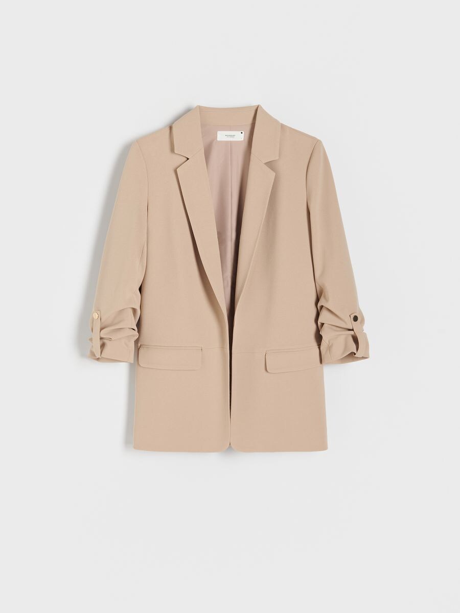 Plain blazer - beige - RESERVED - 5