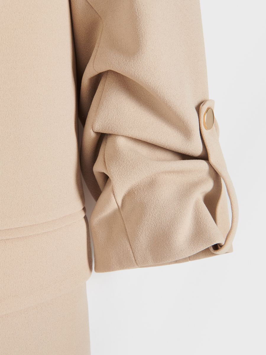 Plain blazer - beige - RESERVED - 4