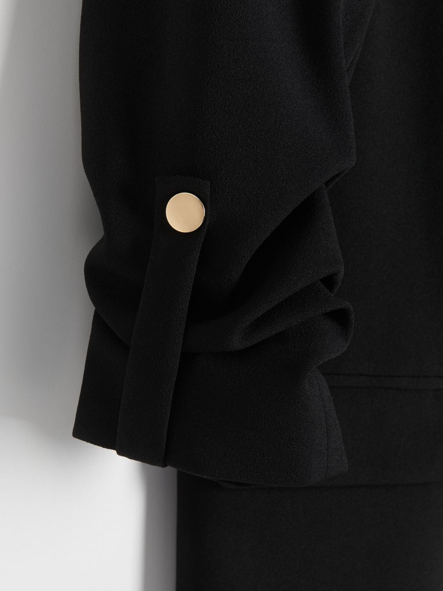 Plain blazer - black - RESERVED - 4