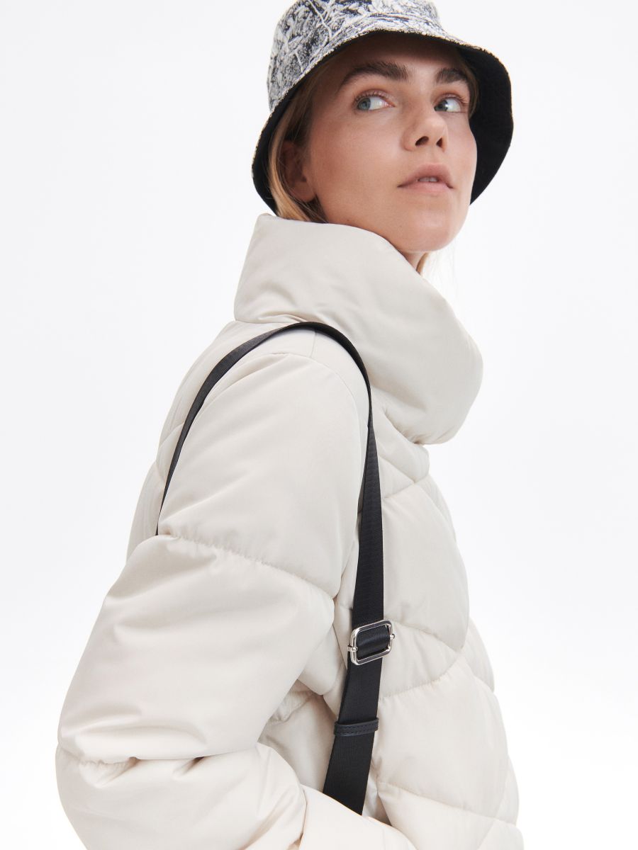 Quilted jacket - cream - RESERVED - 2