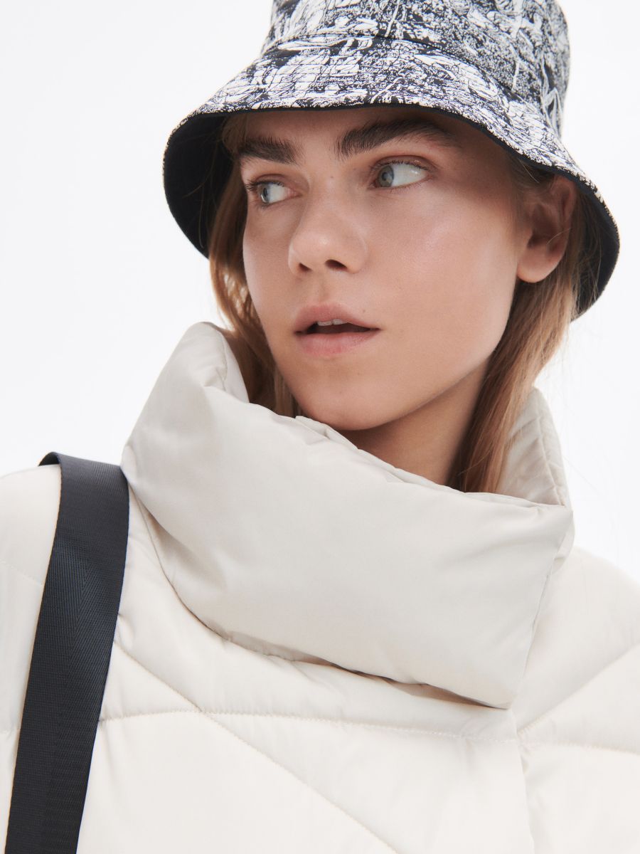 Quilted jacket - cream - RESERVED - 3