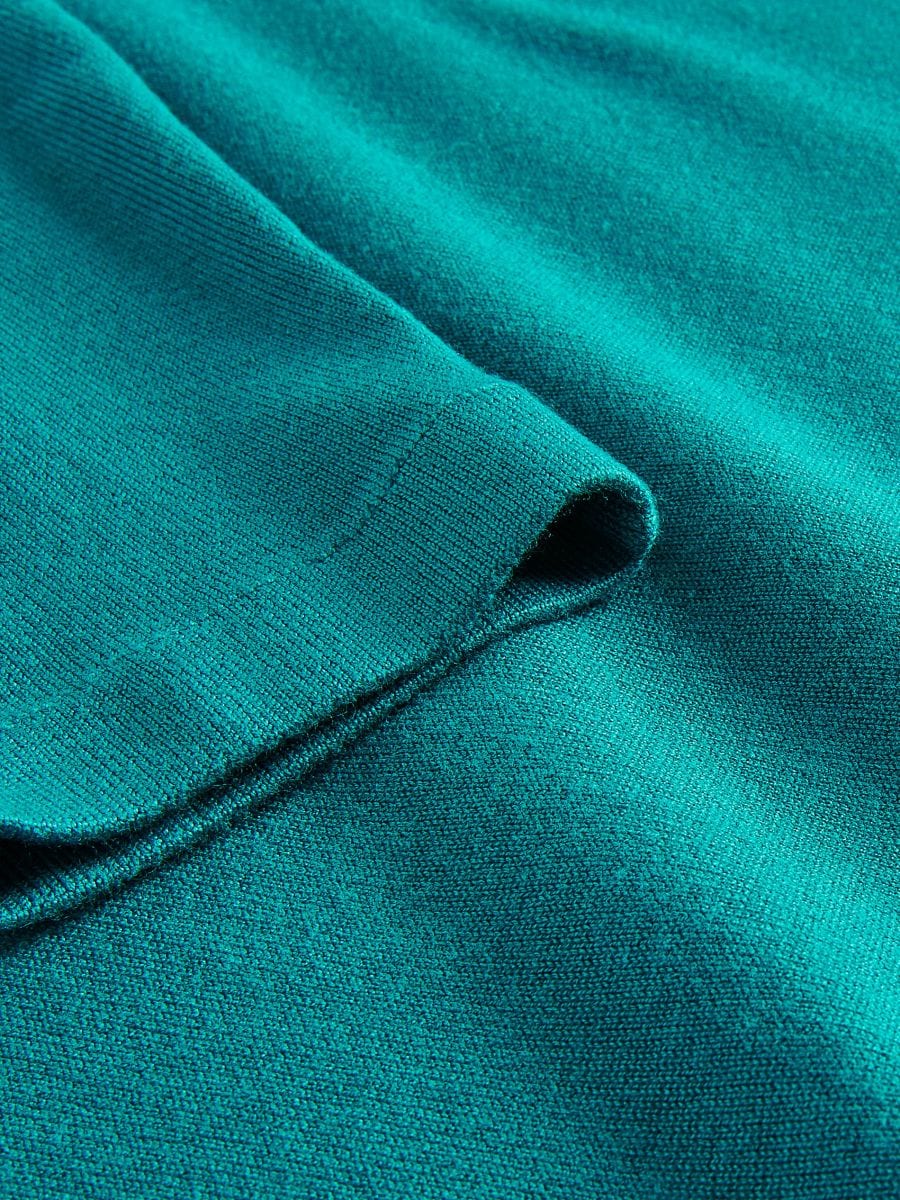 Jersey blouse - aqua - RESERVED - 3