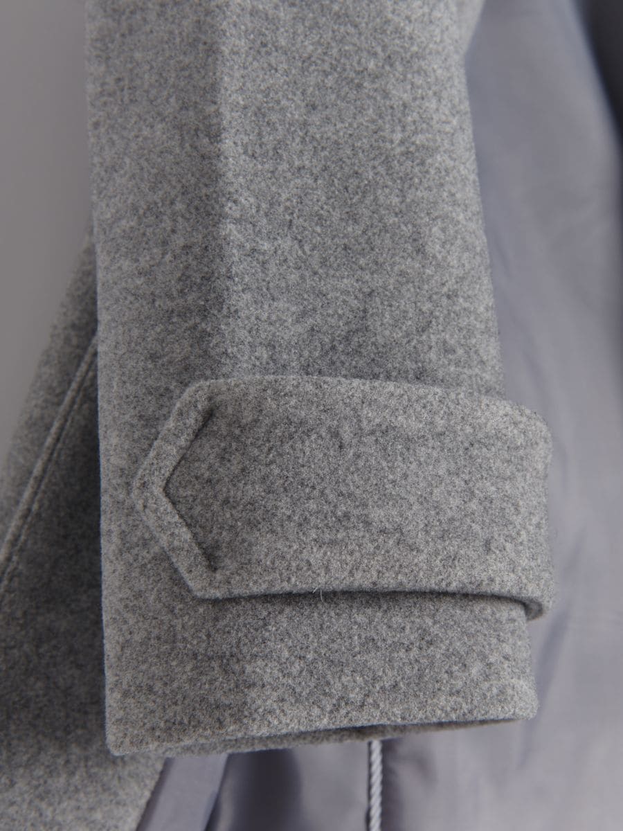 Plain coat - light grey - RESERVED - 5