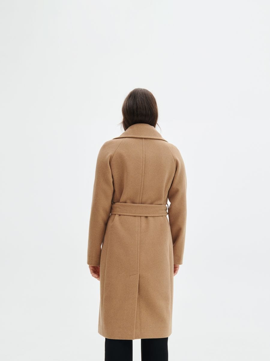 Wool blend coat - beige - RESERVED - 10