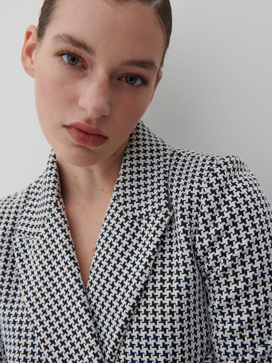 Check blazer - multicolor - RESERVED - 3