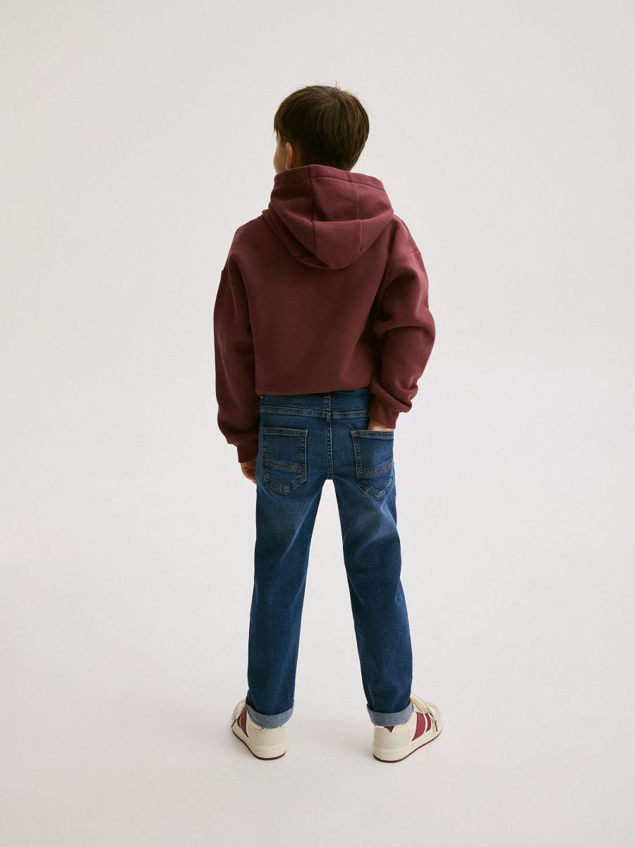 Elastic regular jeans - navy - RESERVED - 2