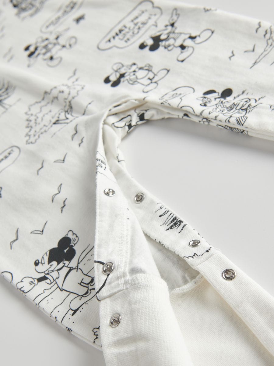 Mickey Mouse rompers - cream - RESERVED - 3
