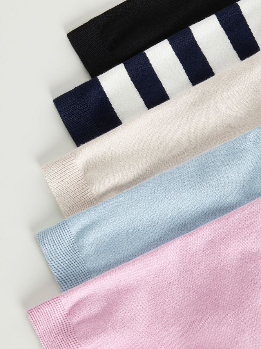 Jerseybluse - sort - RESERVED - 4