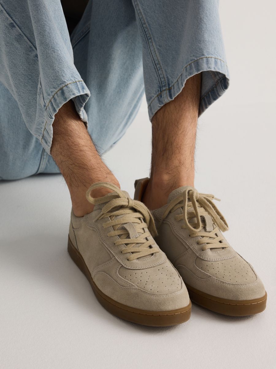 Baskets en daim - Beige - RESERVED - 2