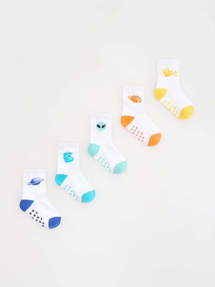 BABIES` SOCKS MULTI - bijelo - RESERVED