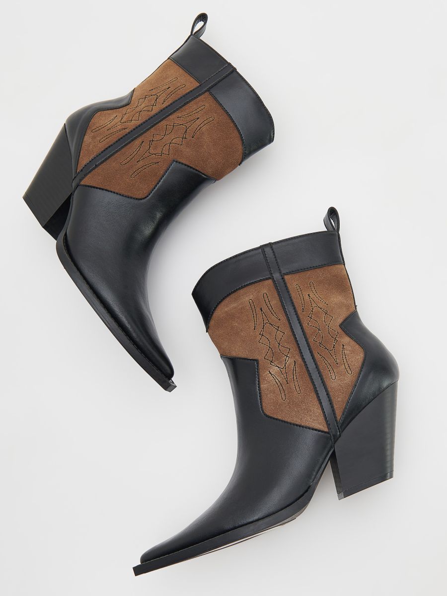 LADIES` ANKLE BOOTS - šareno - RESERVED - 2