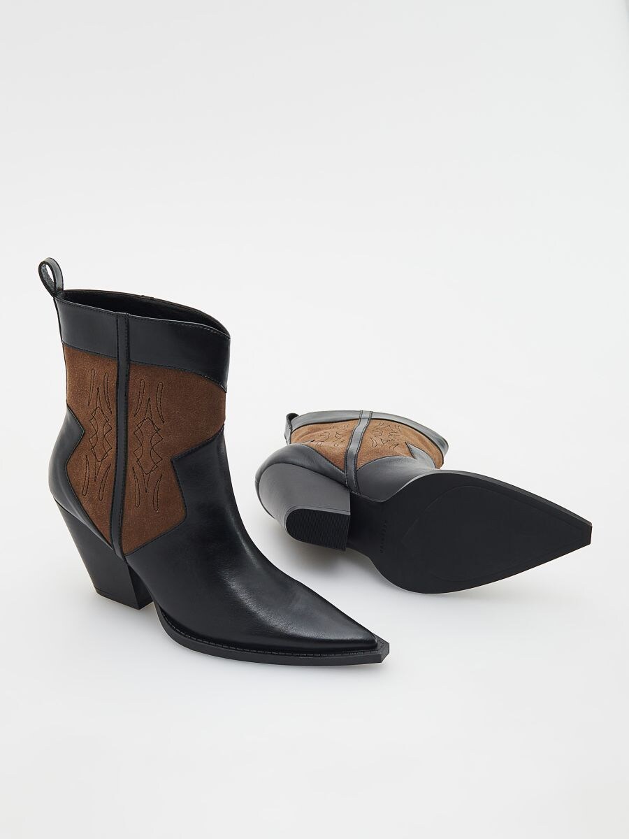 LADIES` ANKLE BOOTS - šareno - RESERVED - 4
