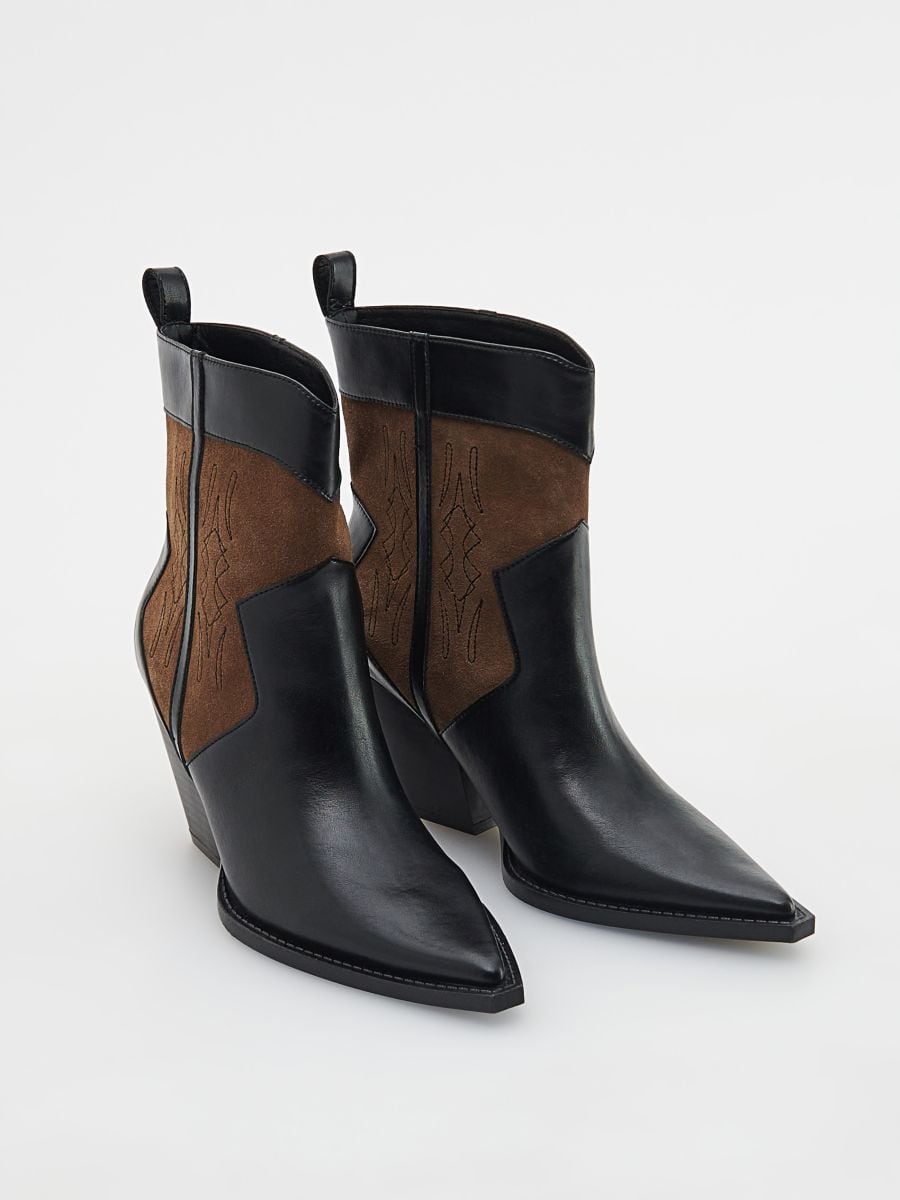 LADIES` ANKLE BOOTS - šareno - RESERVED - 5