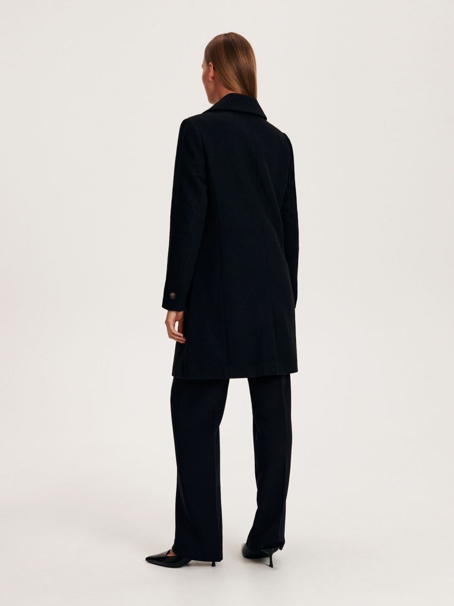 Wool blend coat - black - RESERVED - 3