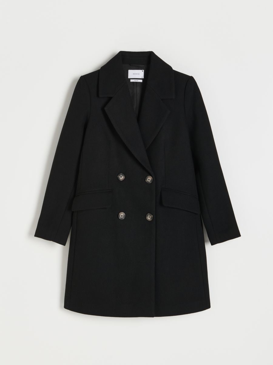 Wool blend coat - black - RESERVED - 5