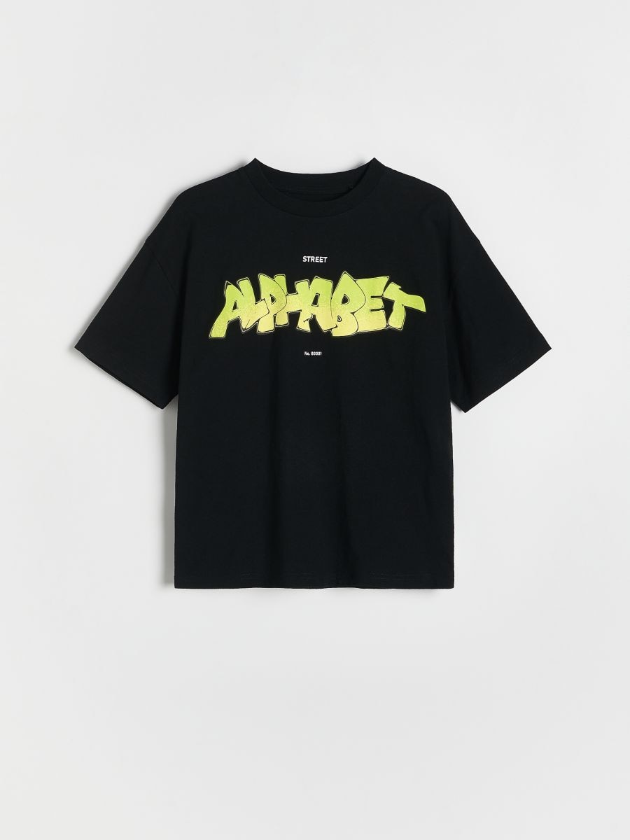 T-shirt with print - black - RESERVED - 2