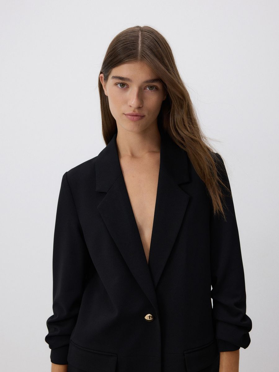 LADIES` BLAZER - crno - RESERVED