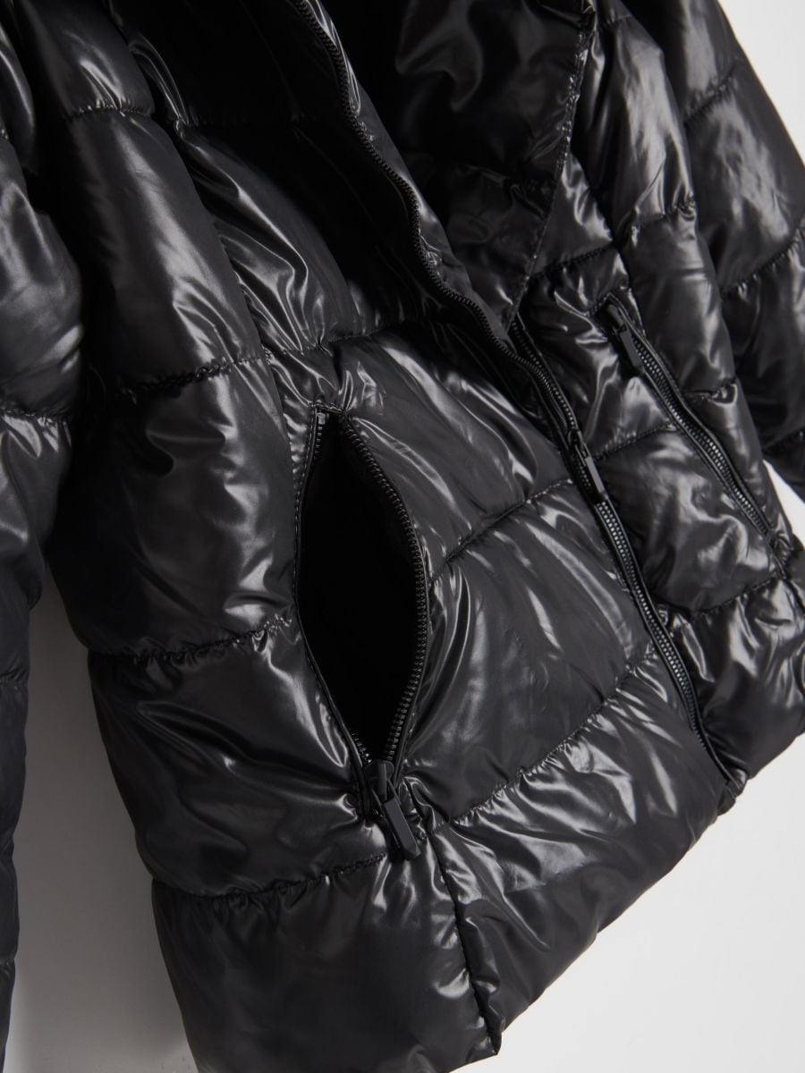 Quilted jacket - black - RESERVED - 4